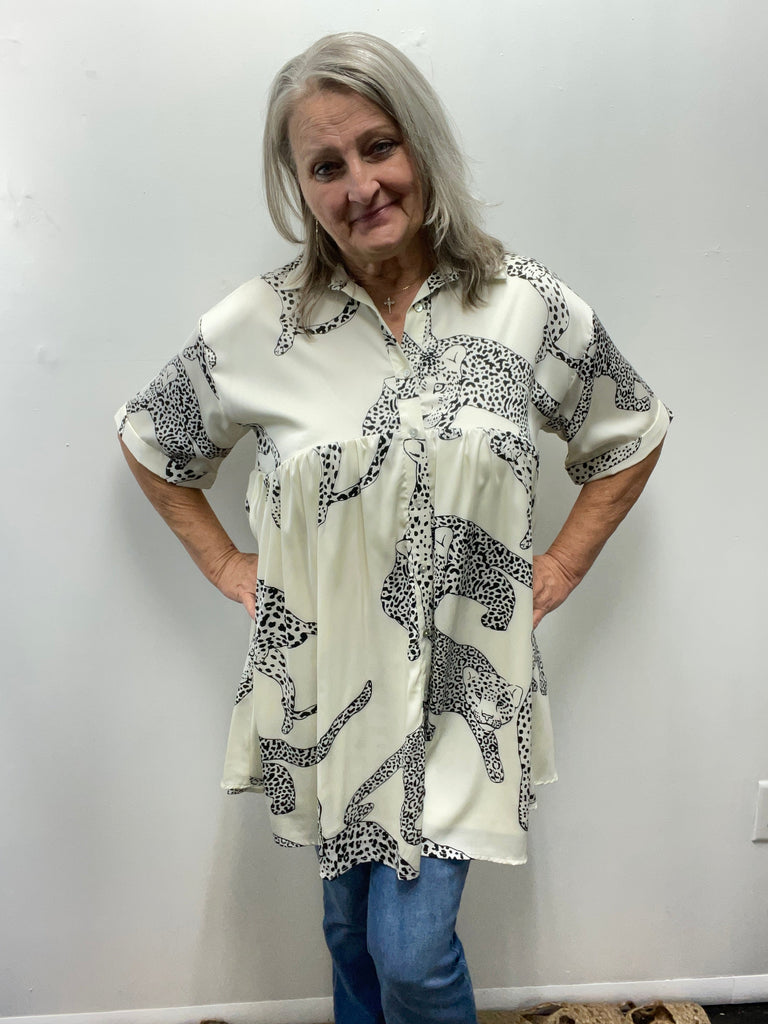 Wild Style, Modest Fit: Why This Leopard Print Tunic Belongs in Your Closet