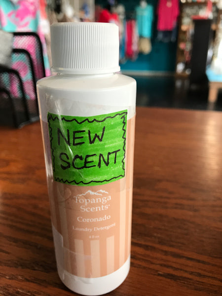 Topanga Scents Laundry Detergent/4oz./Coronado