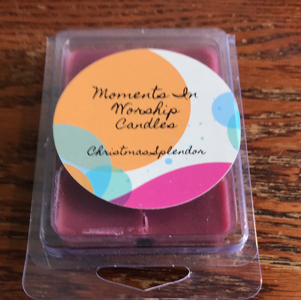 Homemade Candle Melts - Christmas Splendor