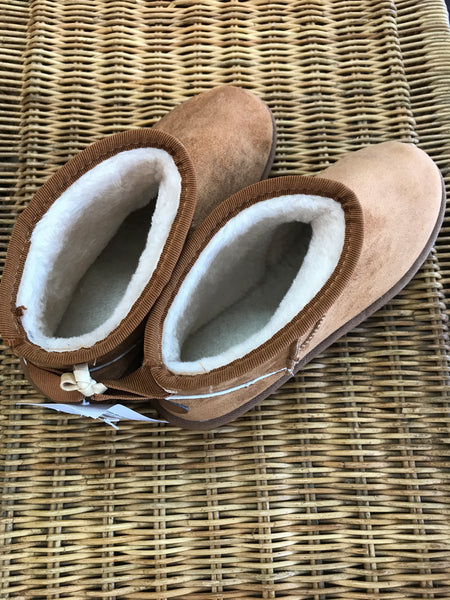 Tan Ankle Boot w/Lining