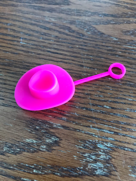 Straw Toppers-Hats-Hot Pink