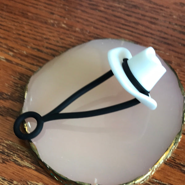 Straw Toppers-Hats-White