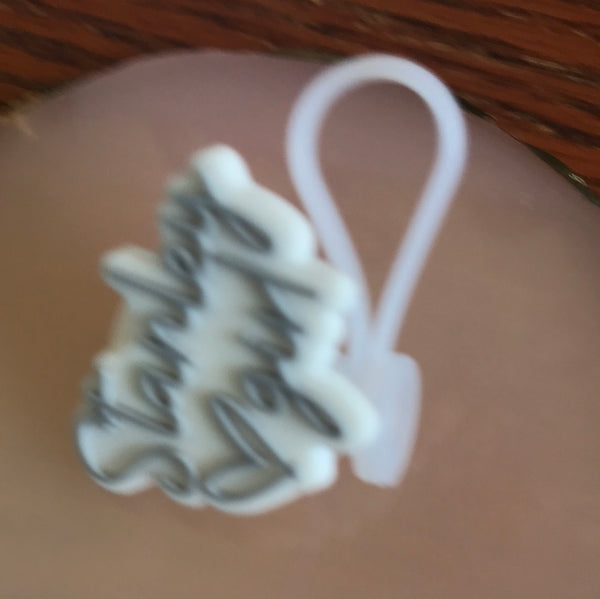 Straw Toppers-Stanleys-White/Gray