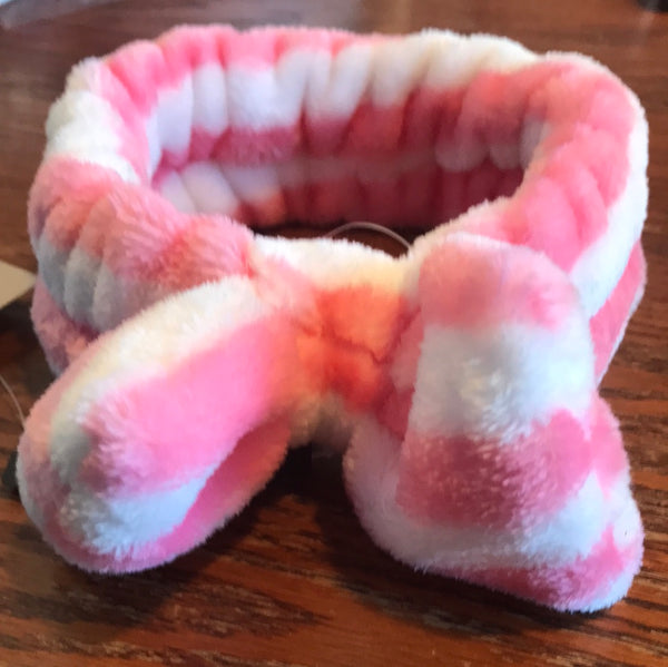Super Soft Headbands-Light Pink Stripes