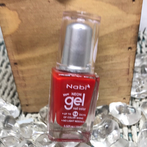 Gel Neon Gel Polish-Red