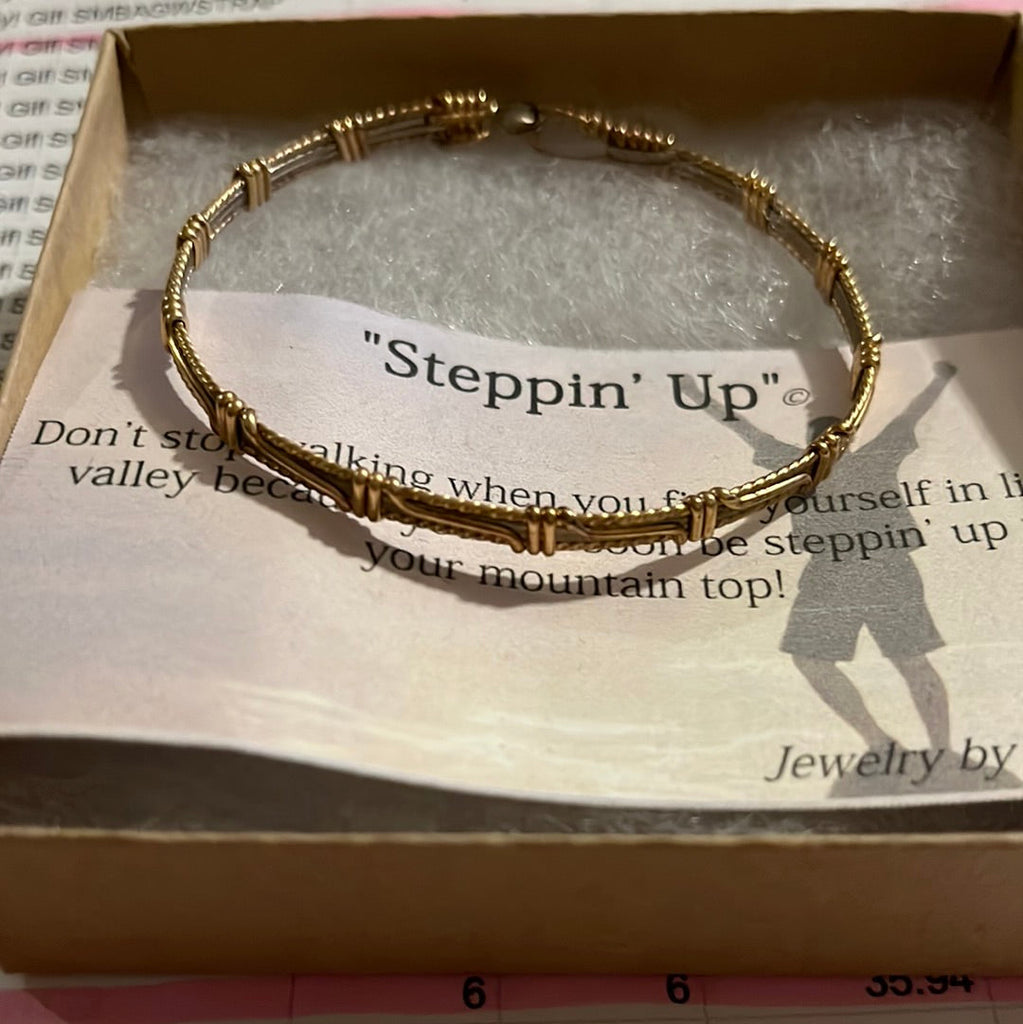 Steppin'up Bracelet- Jewelry by Randy OhhMy! Gifts and Things, LLC