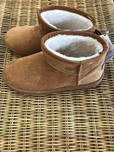 Tan Ankle Boot w/Lining