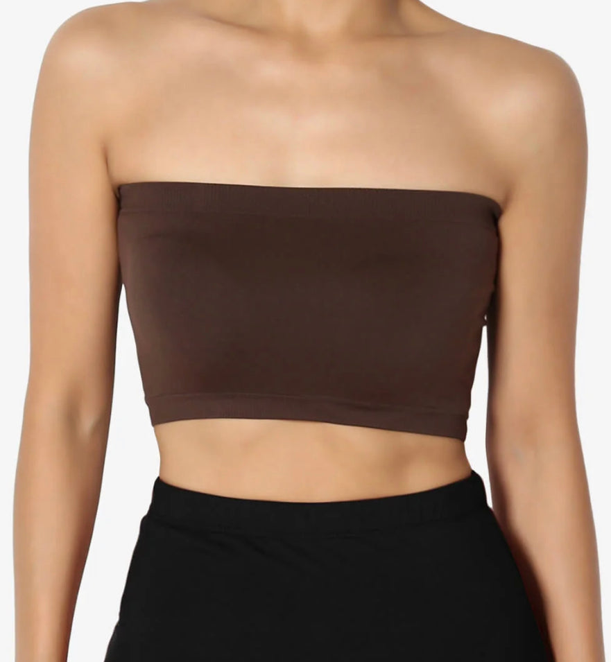 Brown Bandeau One size Plus