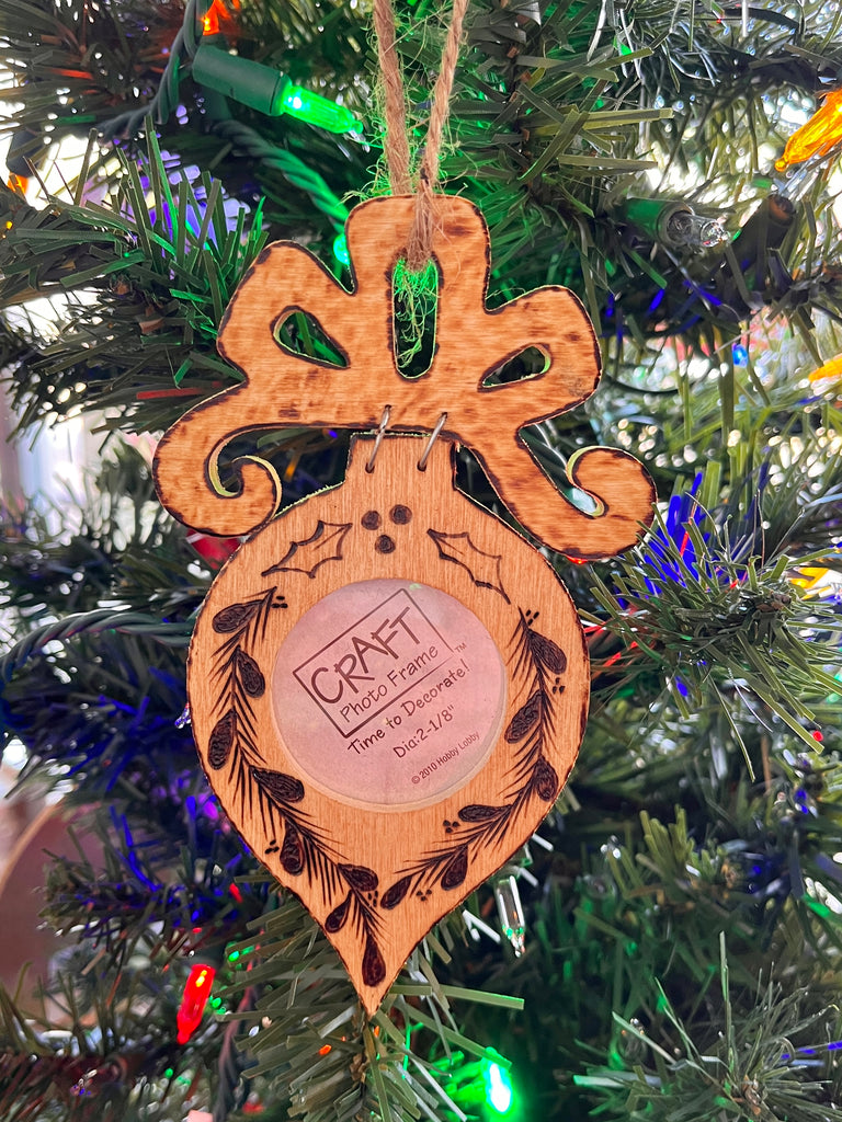Photo Frame Christmas Ornament