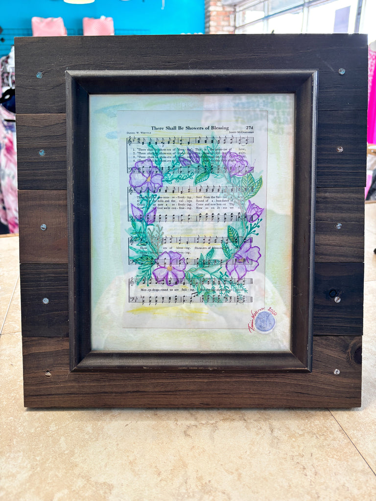 Showers of Blessings Framed Art OhhMy! Gifts and Things, LLC