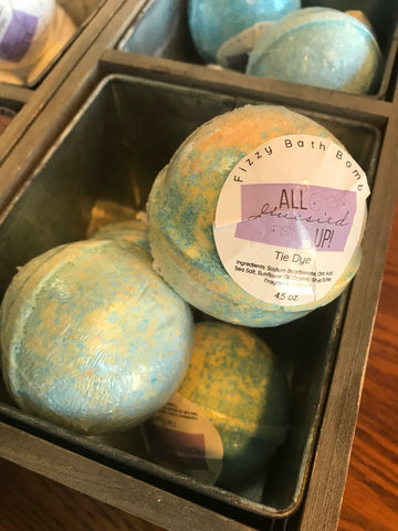 Bath Bomb-Tie Dye