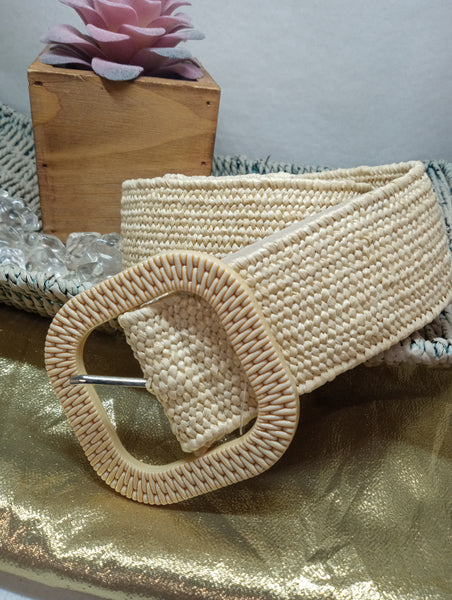 Thick Stretchy Belts-tan