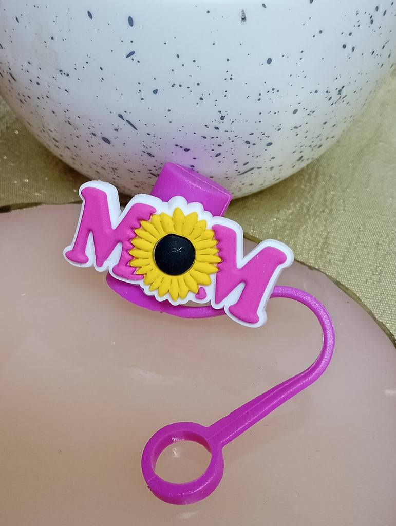 Mom Straw Toppers