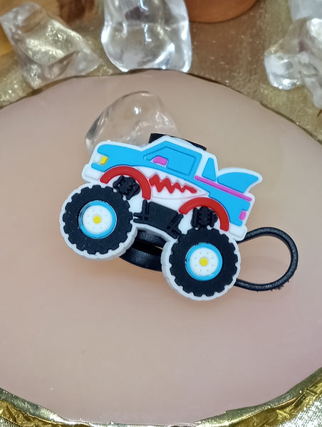 Straw Truck Toppers-Blue/Red