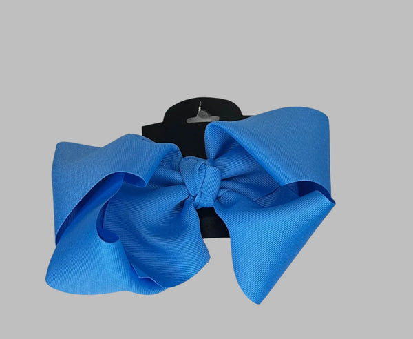 3in Hair Bow-Blue