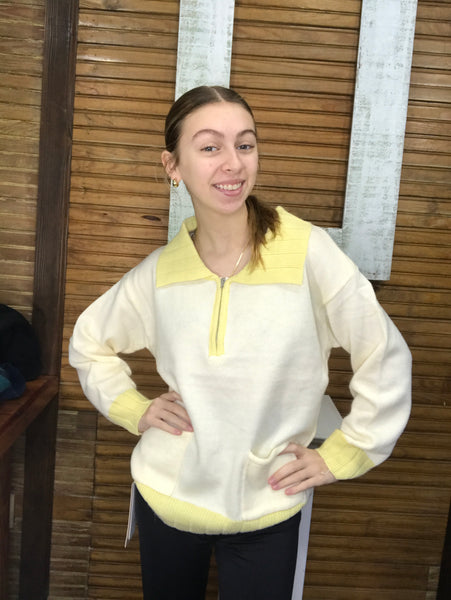 Super Soft Yellow Sweater