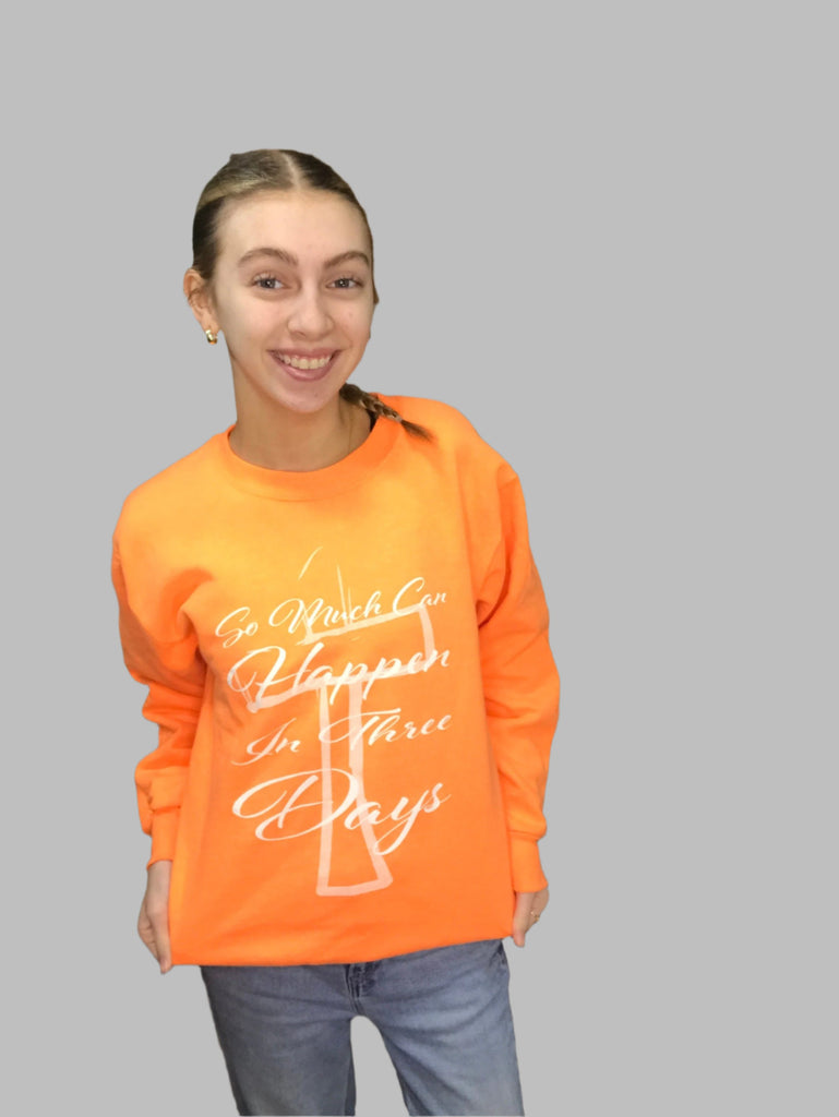 So Much Can Happen In Three Days" Shirts-Orange