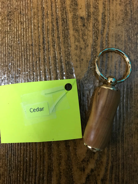 Hand Made Wood Key Chains and Whistles