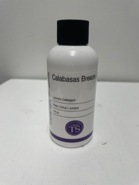 Topanga Scents Laundry Detergent-4 oz. Calabasas Breeze