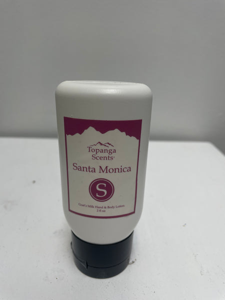 Topanga Scents Goat's Milk Lotion-2 fl oz. Santa Monica