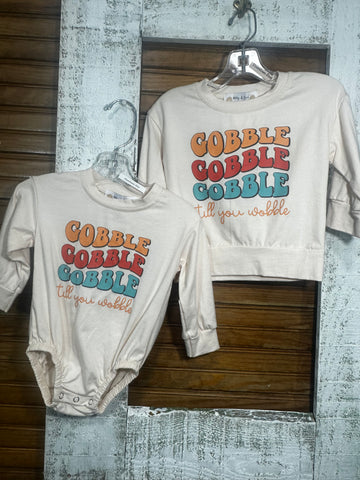Nude Color "Gobble Gobble Gobble" Sweater