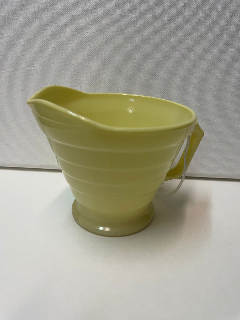 1960 Hazel Yellow Atlas Moderntone Yellow creamer