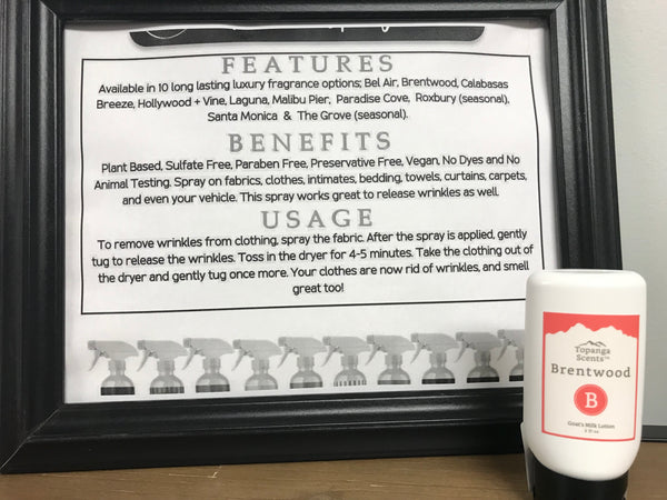 Topanga Scents Goat's Milk Lotion-2oz-Brentwood