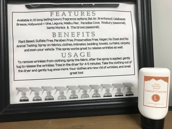 Topanga Scents Goat's Milk Hand & Body Lotion/2oz/Laurel Canyon