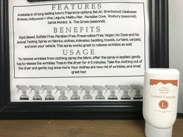 Topanga Scents Goat Milk Hand & Body's Soap-2oz.Laurel Canyon