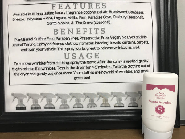 Topanga Scents Goat Milk Hand & Body's Soap-2oz.-Santa Monica