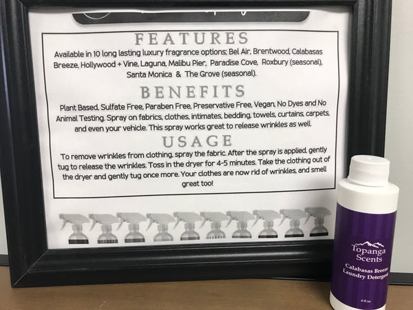 Topanga Scents Laundry Detergent-Calabasas Breeze 4 oz