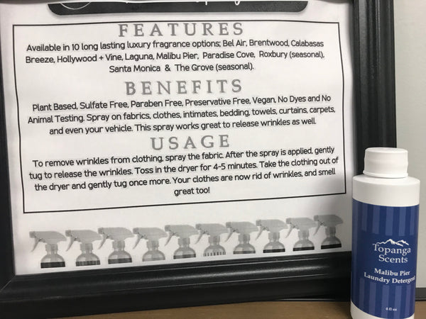 Topanga Scents Laundry Detergent-Malibu Pier 4oz