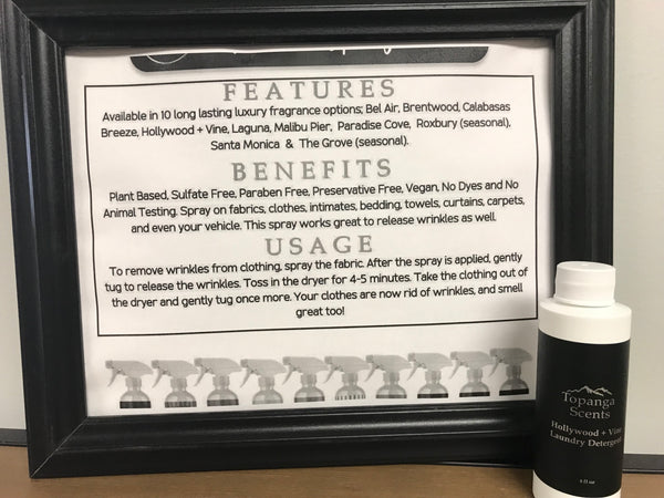 Topanga Scents Laundry Detergent-Hollywood & Vine-4oz.