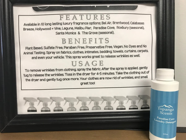 Topanga Scents Laundry Detergent-Paradise Cove 4oz