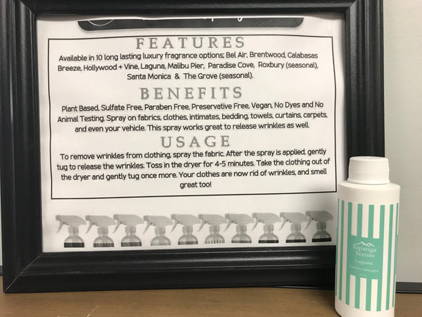 Topanga Scents Laundry Detergent-Laguna 4oz