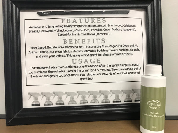 Topanga Scents Laundry Detergent-bel Air 4oz