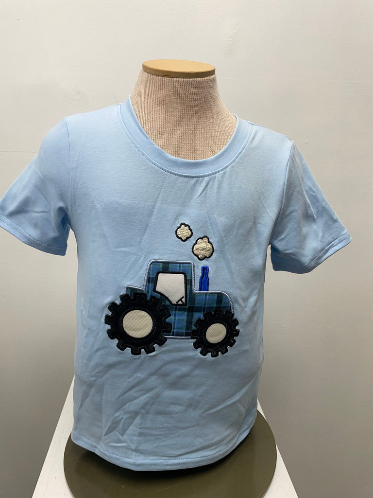 Abbie & Evie Boys shirt w/tractor