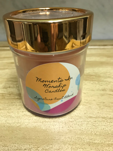 12oz candle - signature fruit blend