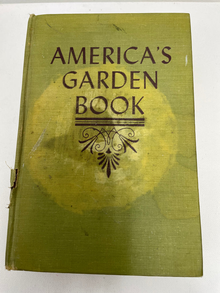 Used Green American Garden Book