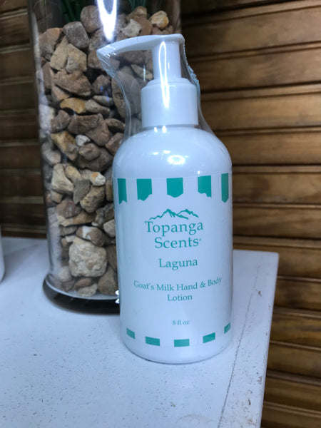 Topanga Scents-Goat's Milk Hand & Body Lotion-Laguna-8oz