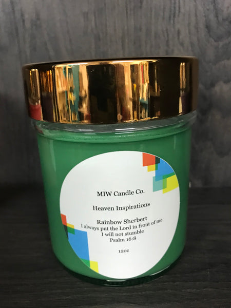 Homemade Candle Melts-12oz.rainow sherbert