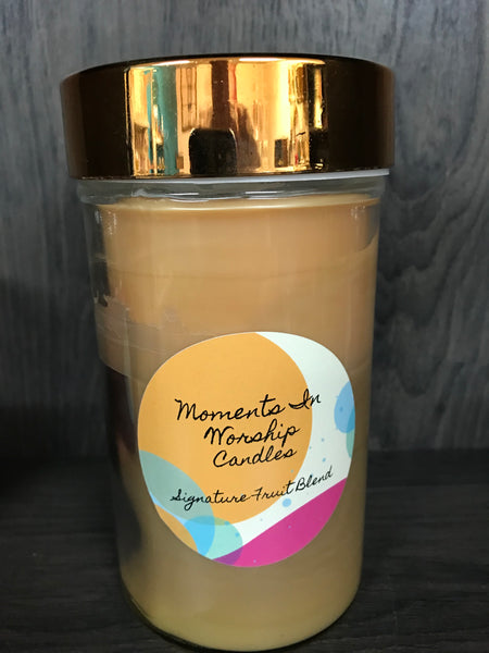 Homemade Candle Melts-160z.signature fruit blend