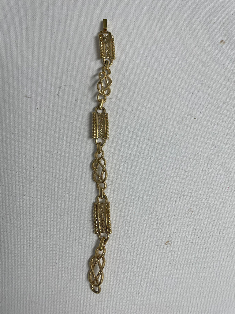 7" Pre-Love small Link Gold Bracelet