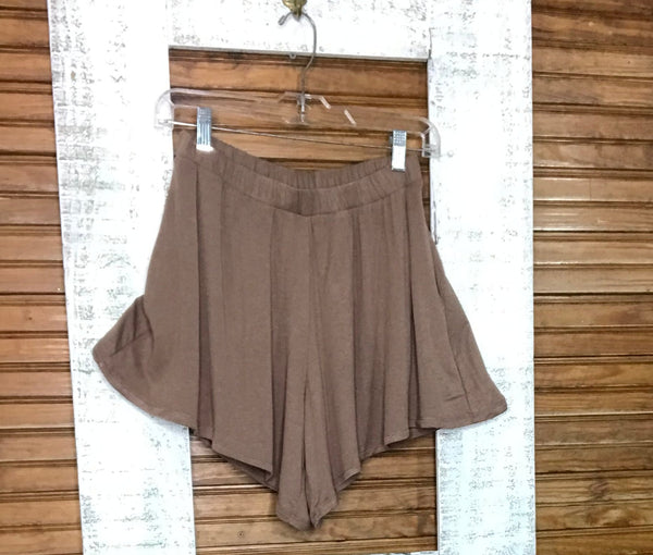 Ruffled Strapless Short Set