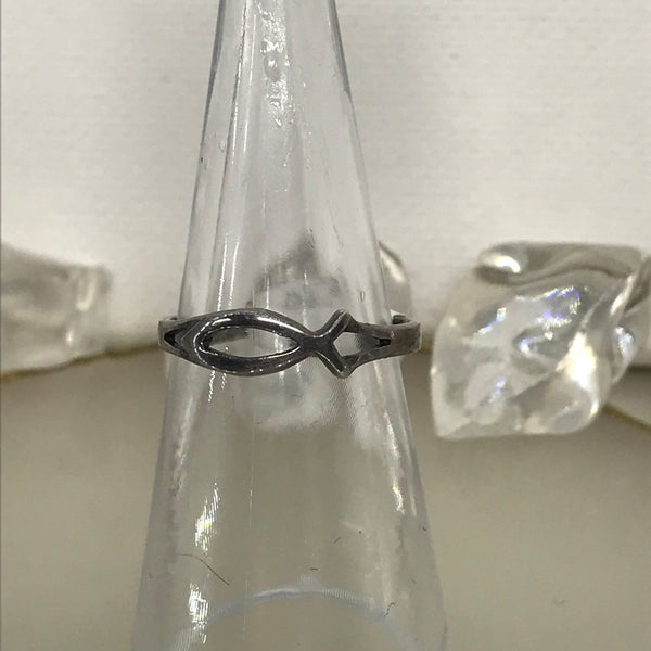 Sterling Silver Rings-fish-6