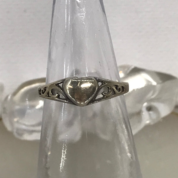 Sterling Silver Rings-Heart-5