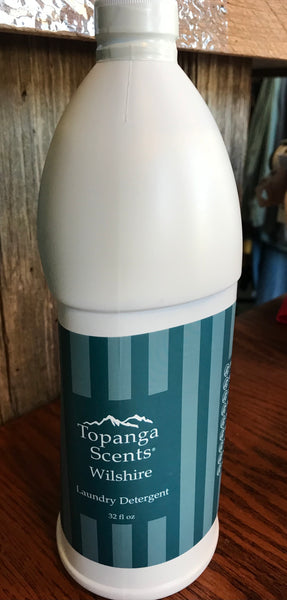 Topanga Scents Laundry Detergent/32oz/Wilshire
