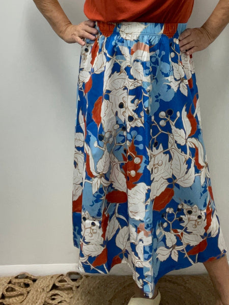 Wide Leg Elastic Waist Pants Melissa McCoy