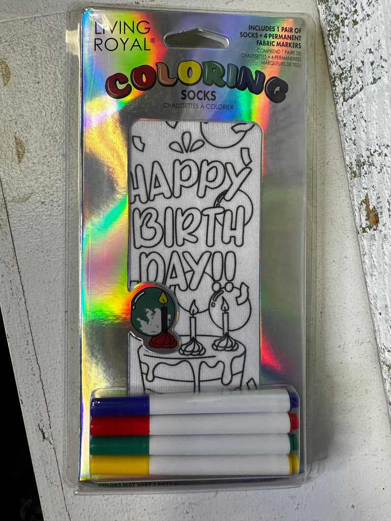 Coloring Socks