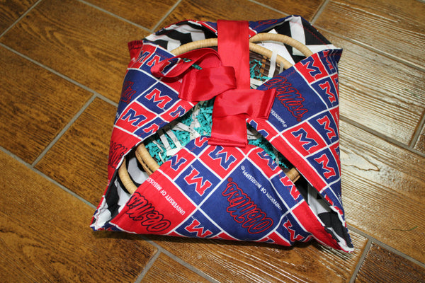 Sm3 Casserole carrier with chevron print